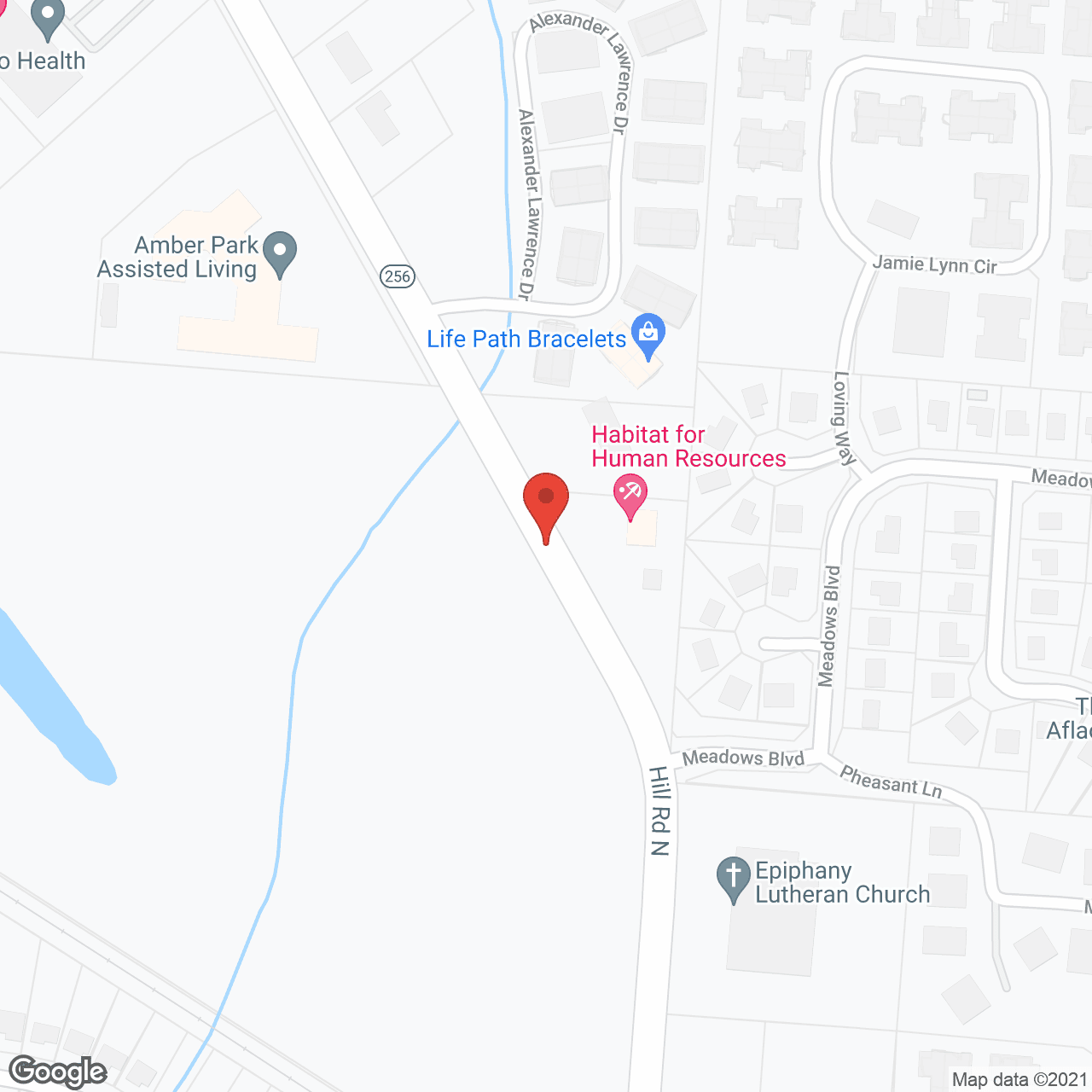 Woodlands at Amber Park in google map