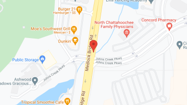 Glenncrest at Johns Creek in google map