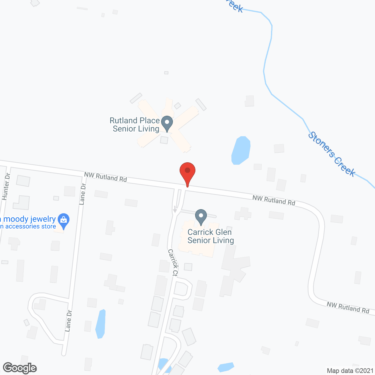 Rutland Place Senior Living in google map