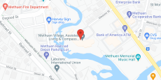 Methuen Village in google map