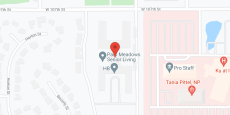 Aventura at Overland Park in google map