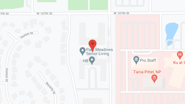 Aventura at Overland Park in google map