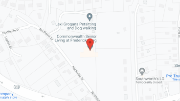 Viva Senior Living at Fredericksburg in google map