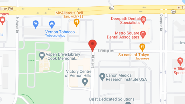Autumn Leaves of Vernon Hills in google map