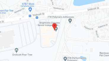 Brightview Danvers in google map
