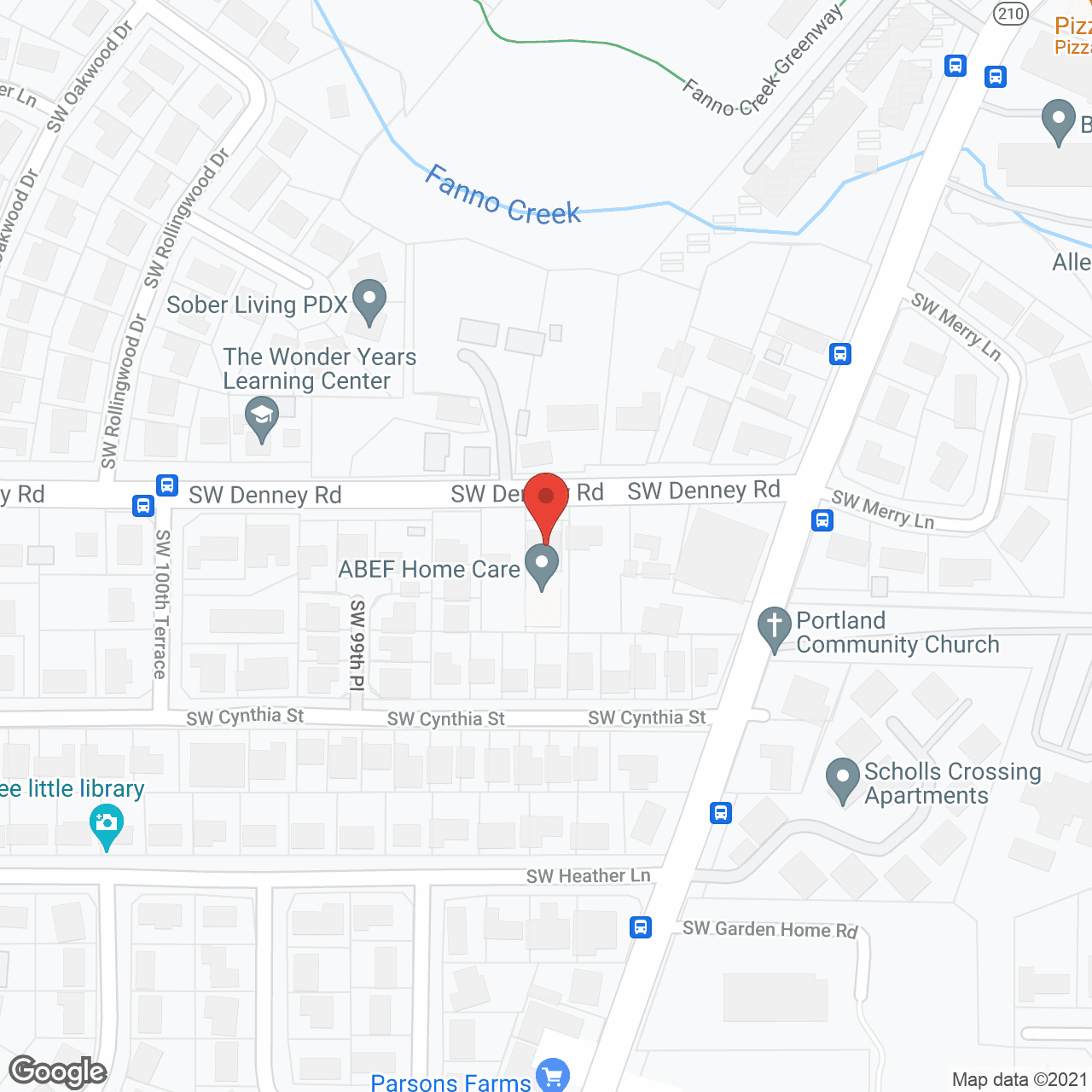 Luxor Elder Care in google map