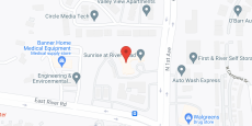 Sunrise at River Road in google map