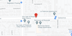 Discovery Commons Raincross in google map