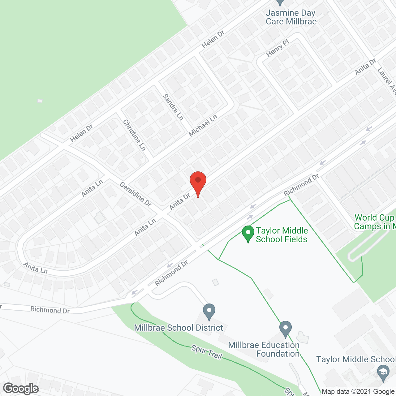 Milbrae Family Care Home in google map