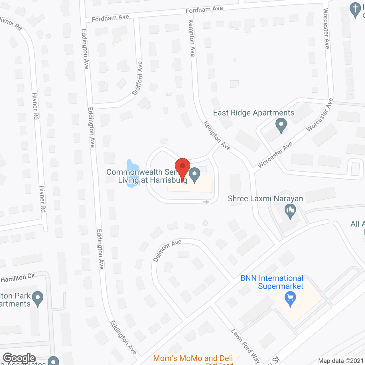 Viva Senior Living At Harrisburg in google map