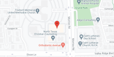 Sodalis Flower Mound in google map