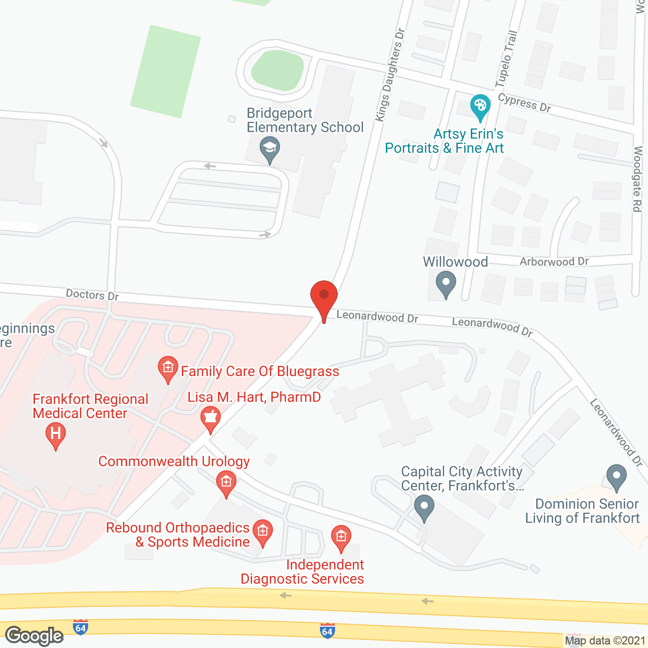 Ashwood Place Senior Living in google map