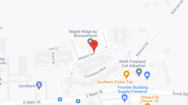 Maple Ridge in google map