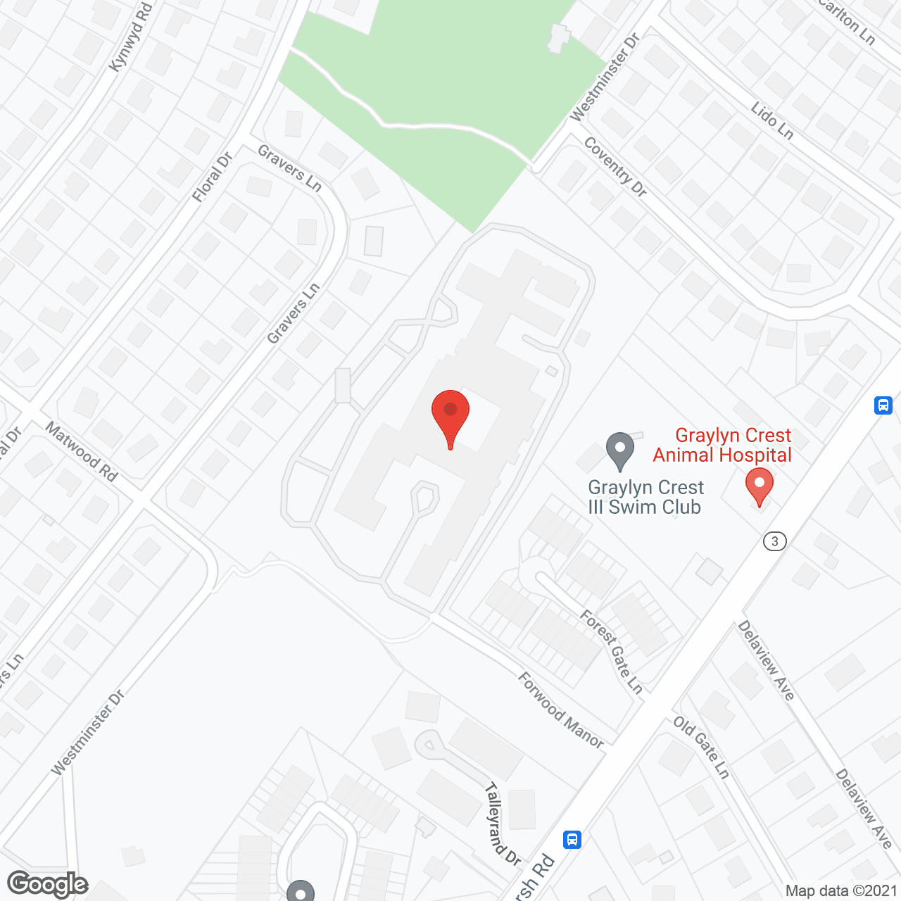 Forwood Estates in google map