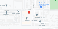 Vintage at Vancouver in google map
