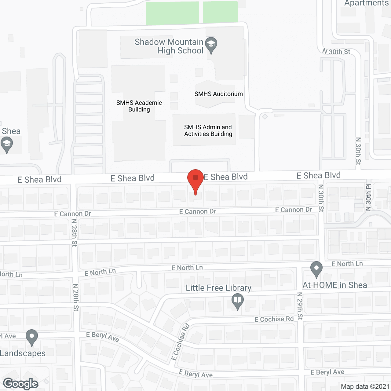 Family Elder Care in google map