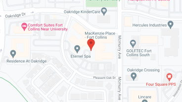 MacKenzie Place Fort Collins in google map