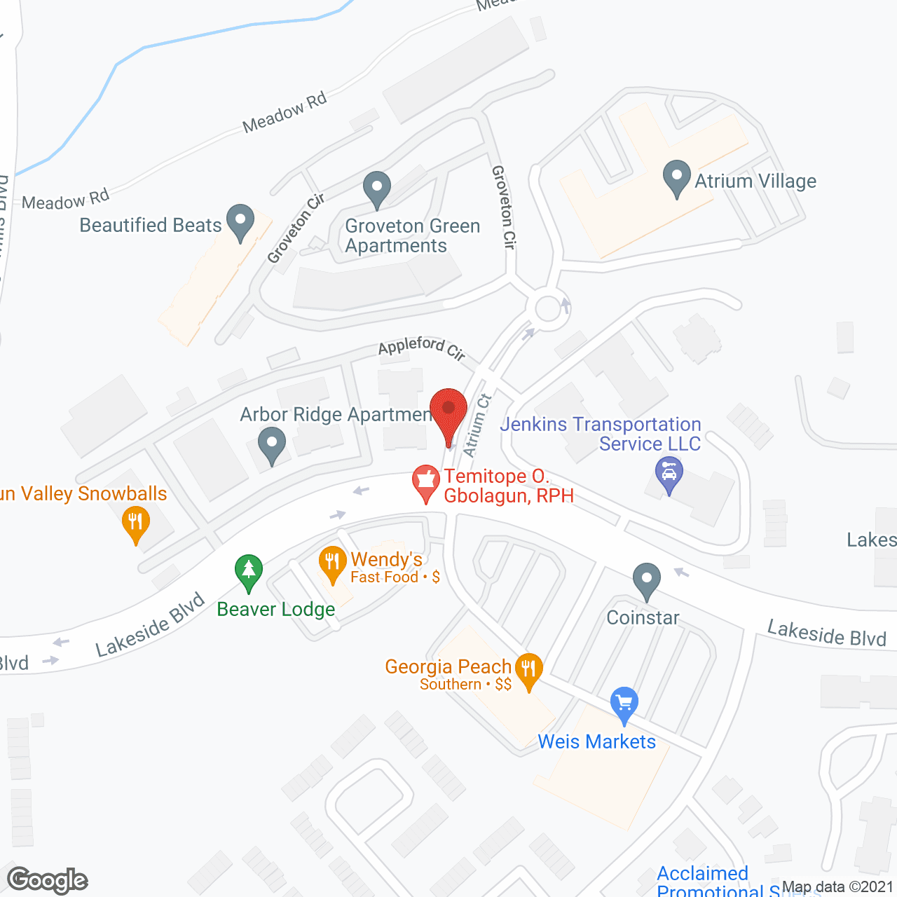 Atrium Village by Cogir in google map