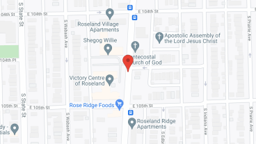 Victory Centre of Roseland in google map