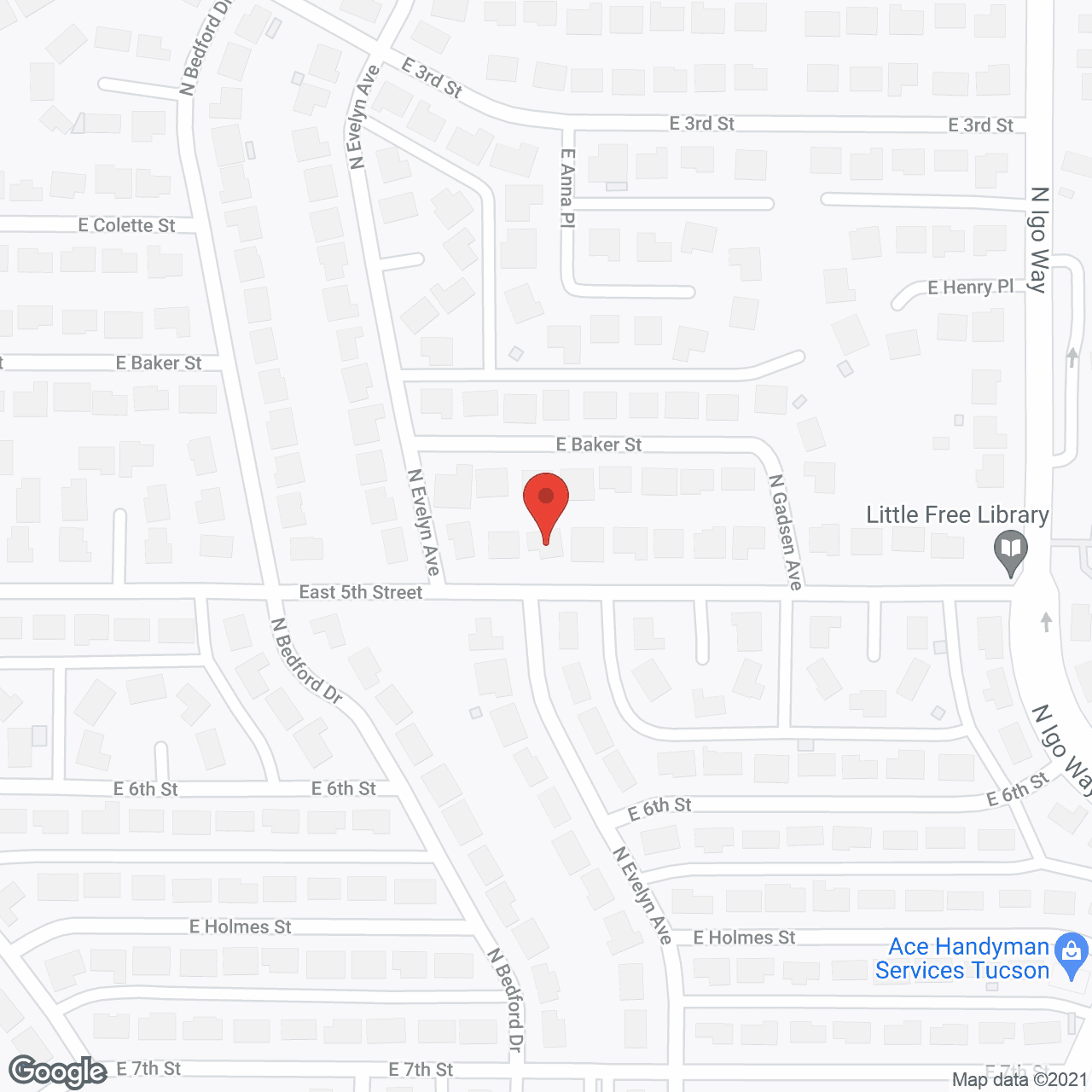 Desert Haven Adult Care in google map