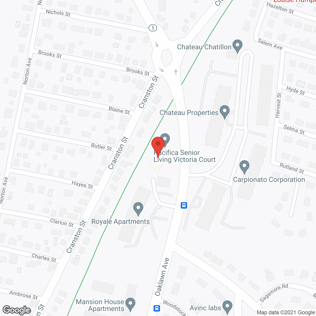 Victoria Court Memory Care in google map