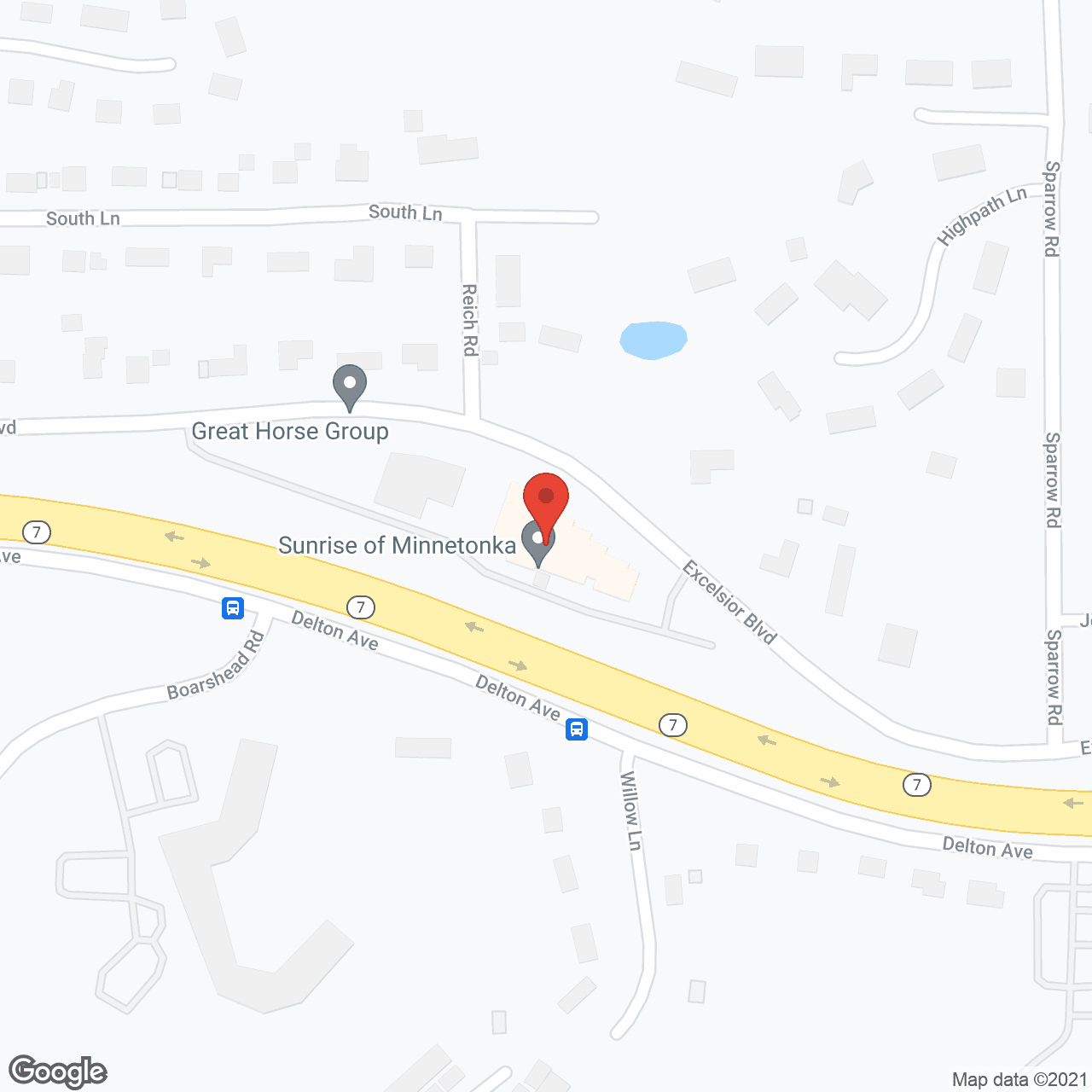 New Perspective Minnetonka in google map