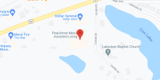 Peachtree Mena Assisted Living in google map