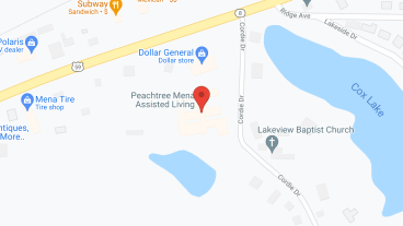 Peachtree Mena Assisted Living in google map
