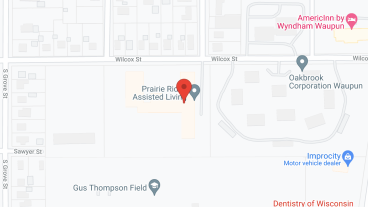 Prairie Ridge Waupun in google map