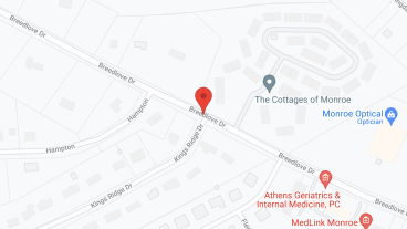 Cottages of Monroe in google map