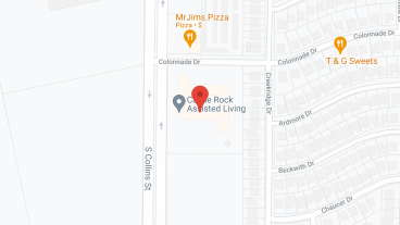 Castle Rock Assisted Living in google map