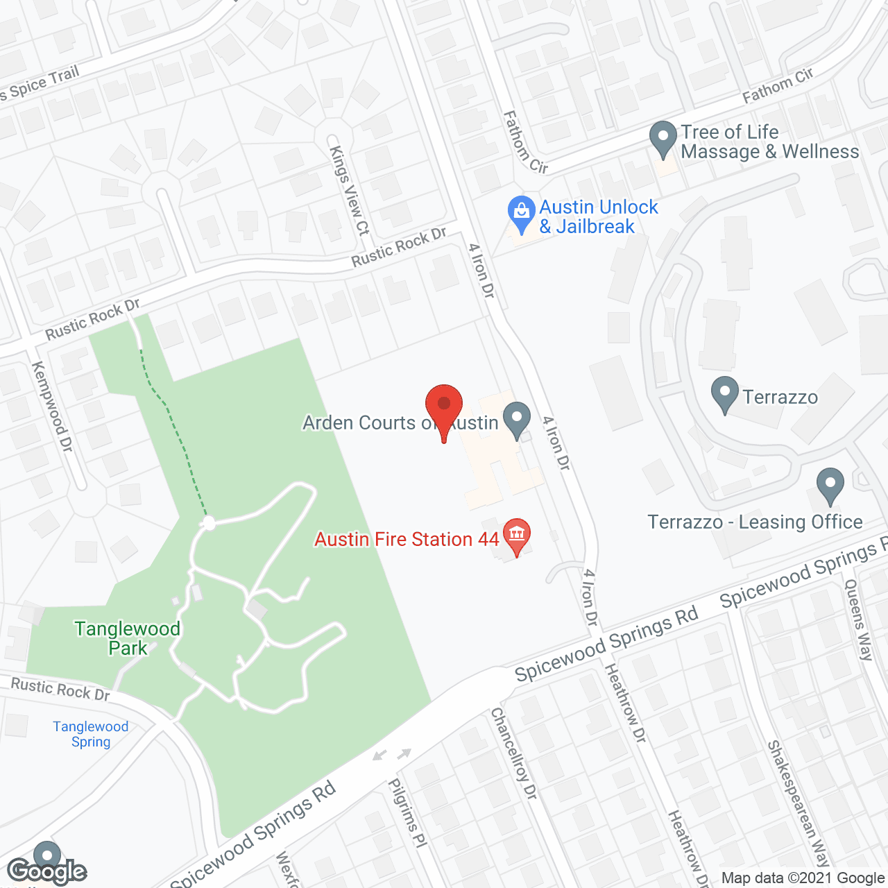 Arden Courts Austin, A Memory Care Community in google map