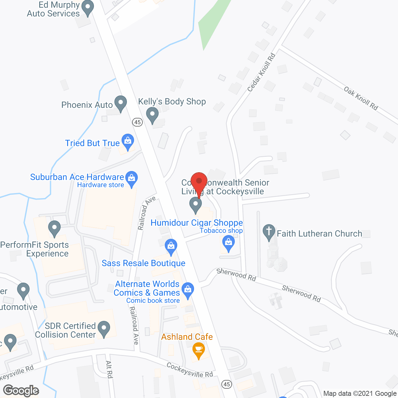 Viva Senior Living at Cockeysville in google map