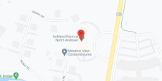 Benchmark at North Andover in google map