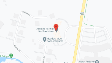 Benchmark at North Andover in google map