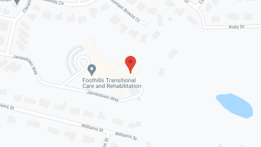 Foothills Transitional Care and Rehabilitation in google map