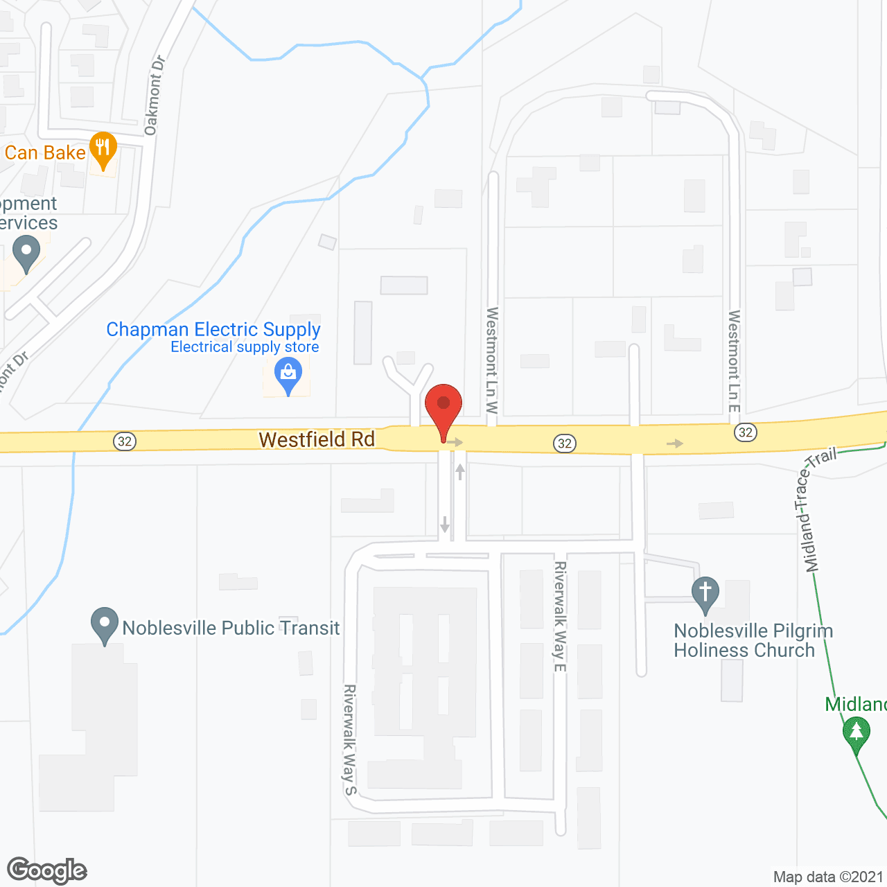 The Crossings at Noblesville in google map