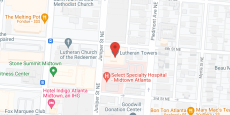 Lutheran Towers in google map