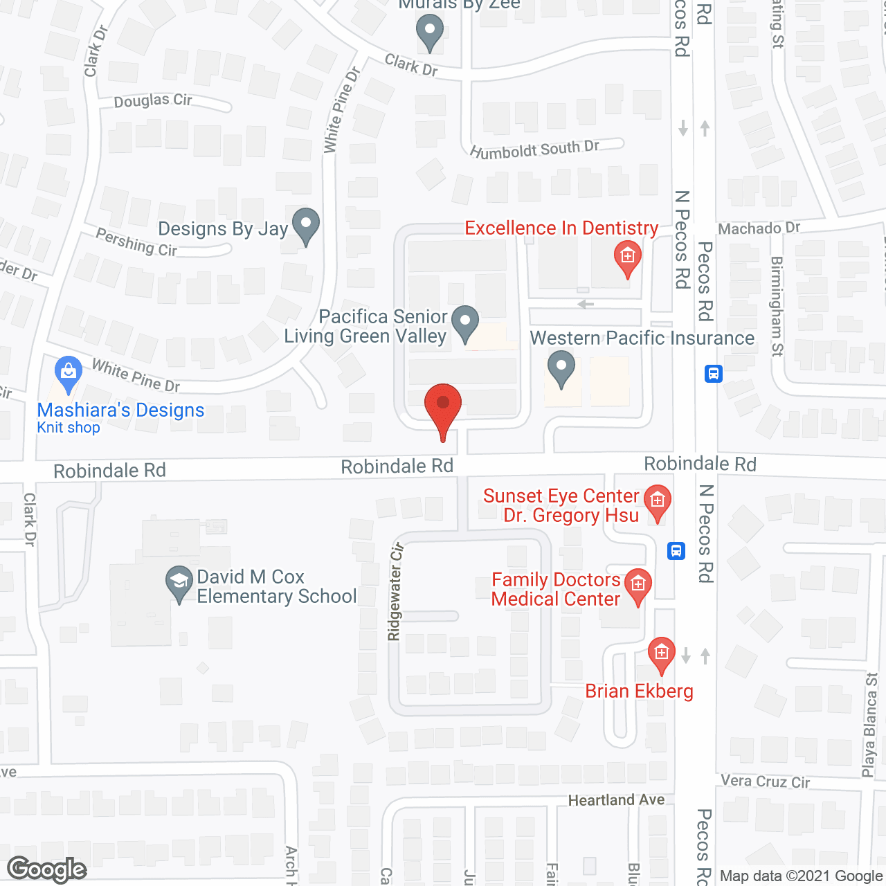 Cottages at Green Valley in google map