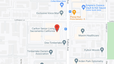 Carlton Senior Living Sacramento in google map
