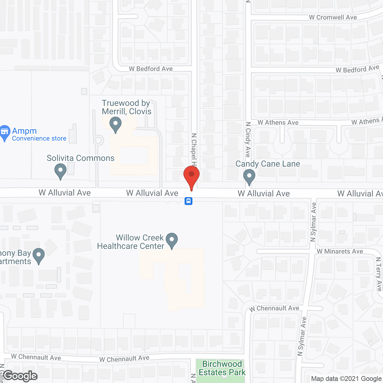 Saddle Ridge Senior Living in google map