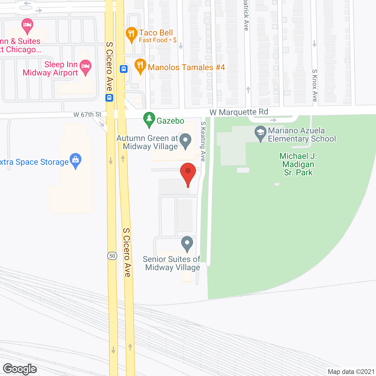 Plum Creek Chicago in google map