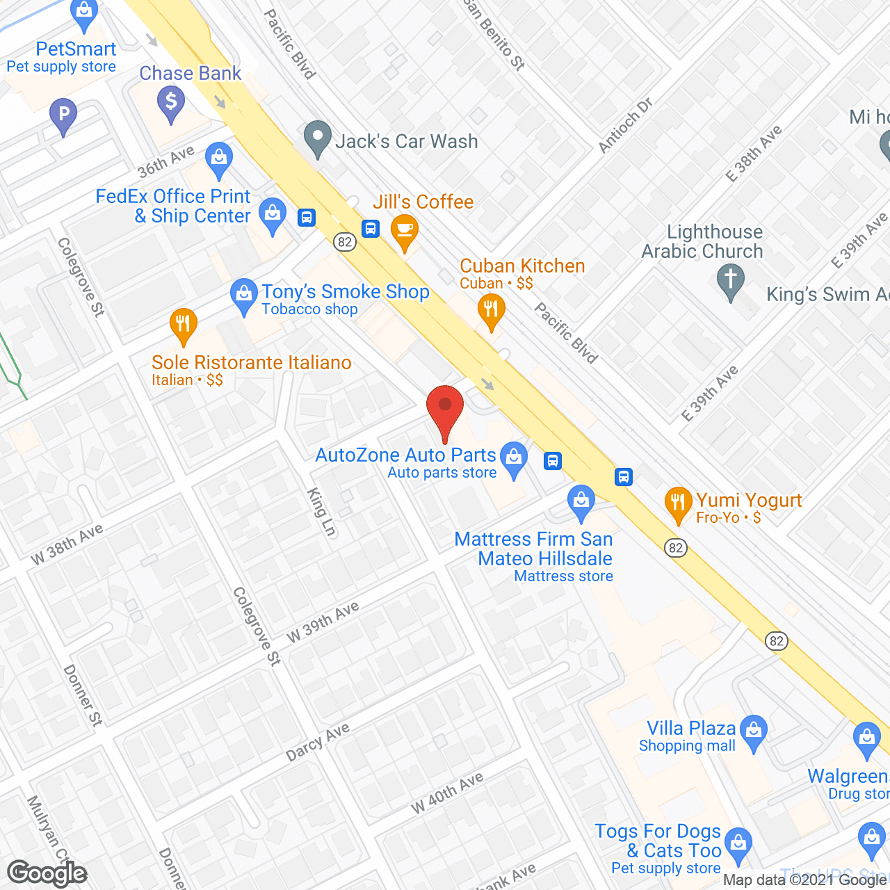 B & B Residential Facility in google map