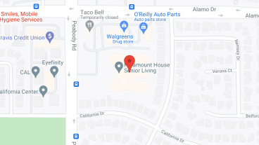 Vacaville Village Senior Living in google map