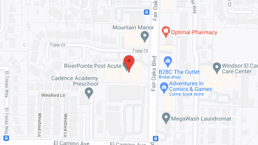 Riverpointe Post Acute in google map