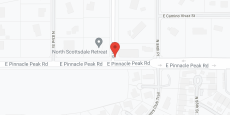 North Scottsdale Retreat in google map