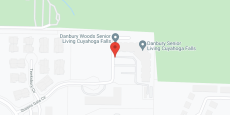 Danbury Cuyahoga Falls in google map