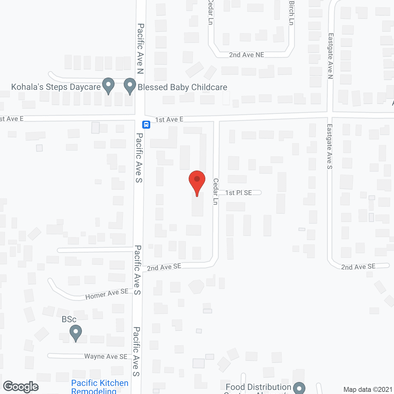 Willow Glen in google map