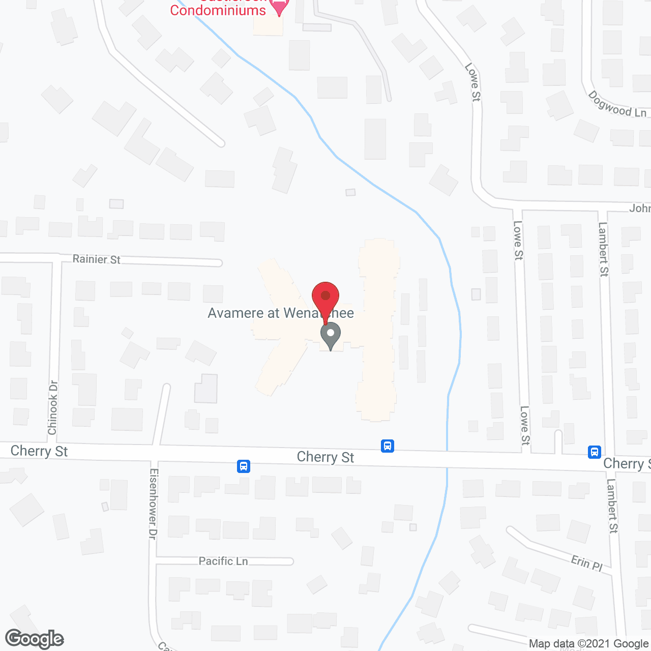 Wenatchee Senior Living by Cogir in google map