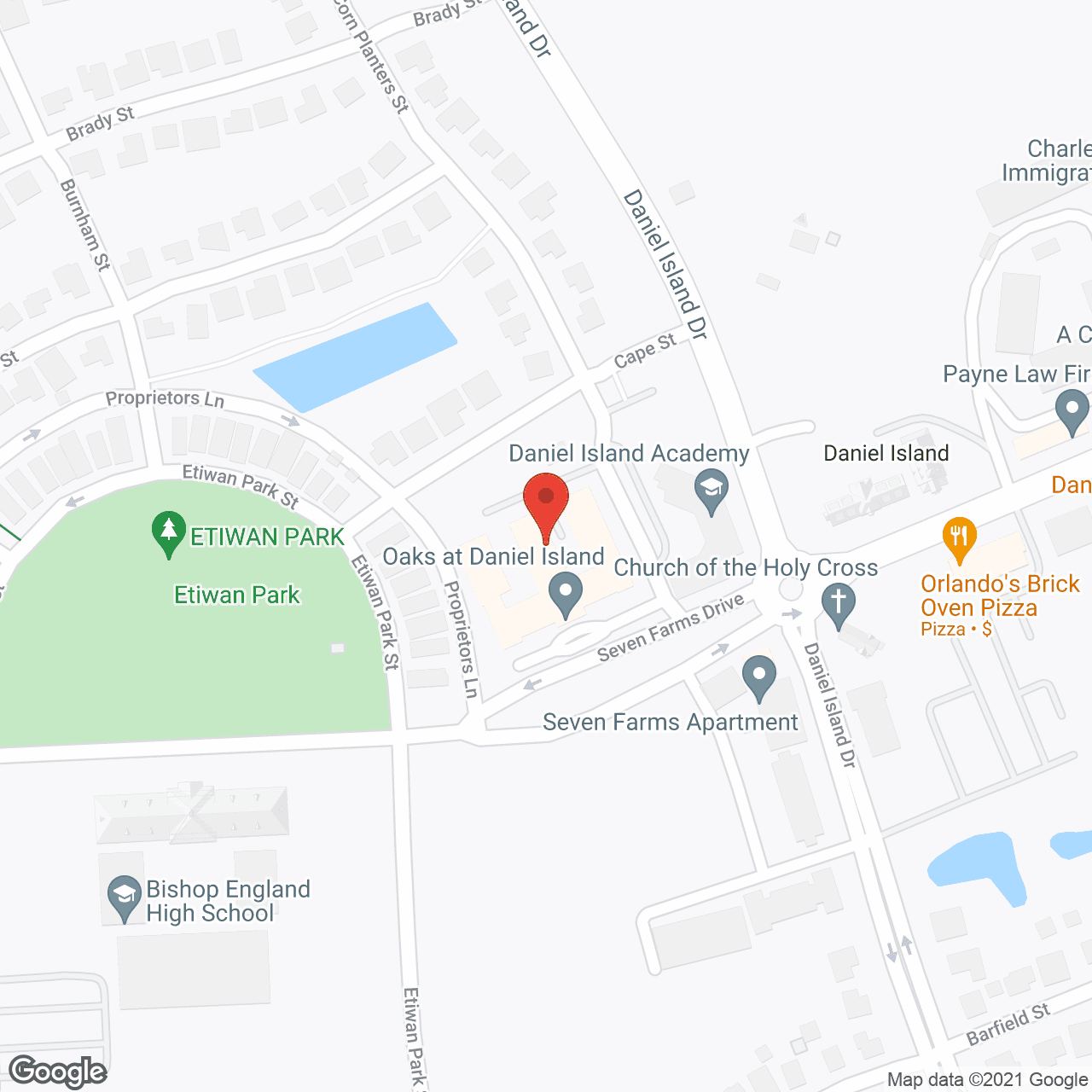 Revela at Daniel Island Assisted Living in google map